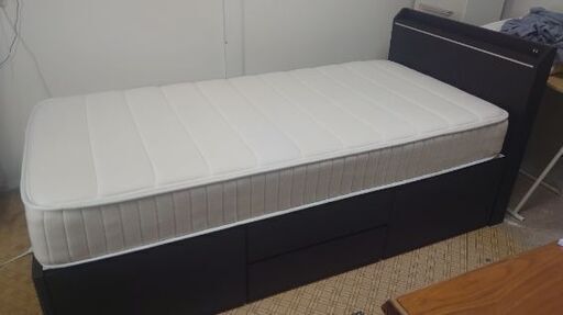 【完売ありがとう】美品❗人気商品【ニトリのシングルベッド◑Nシリーズ】◑ベットサイズ195✕100✕25