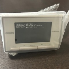 【決まりました】新品未使用品 SEIKO SQ698S 電波時計...