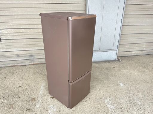 少し大きめな2ドア冷蔵庫 168L パナソニック NR-B178W-T 2015年製 中古動作品 クリーニング済み