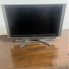 【決まりました！】【SHARP】テレビ　リモコン付き