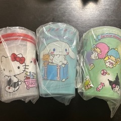サンリオキャラクターズ　オリジナルカップ　３個セット