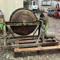 長崎発　モルタルミキサー　トンボ　2.5 ポットミキサー　コンクリート　実働品　現状