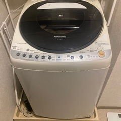 洗濯機　Panasonic 8キロ　縦型