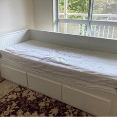 イケアベッド　IKEA bed  ダブルベッド