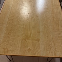 ニトリ　折りたたみテーブル　ナノモクメ　6045NA