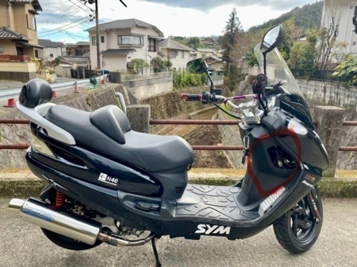 SYM RV125EFI プチカスタム ◎程度良好 ※自賠責令和7年3月まで