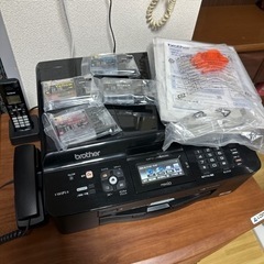 【ネット決済・配送可】ブラザー電話　FAX  コピー複合機　MF...