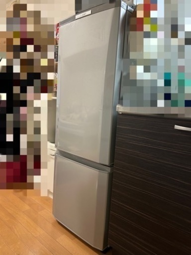 【お話中】三菱冷凍冷蔵庫　幅48cm×奥行き59.5cm×高さ133.8cm