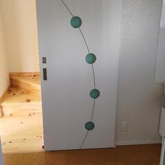 レール付き引き戸