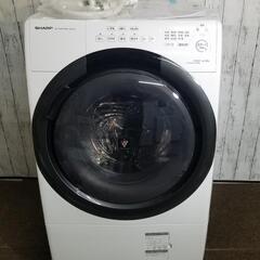 【極上品】高年式❗SHARP ドラム式洗濯乾燥機 ES-S7G-...