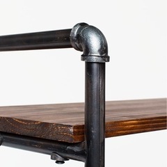 綺麗 ニコアンド 棚 アイアン 木製シェルフ