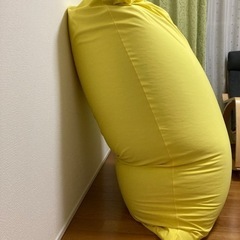 yogibo  薄い黄色（レモン色）　極美品