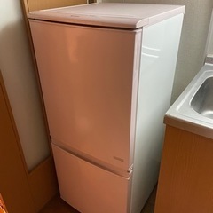 ▪️SHARP シャープ 冷蔵庫 ピンク