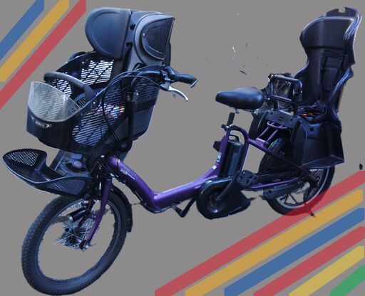 ｂ61バカ親切な電動自転車屋土日もお子様と土足のままご試乗可能です。  ️２０インチ、チャイルドシート、３人乗り、２人乗り、１人乗り、電動アシスト自転車  バッテリーは、新品の９０％以上の性能を保持していて、コンディション良好です。  １回の充電で３０ｋｍ以上の走行が可能です。山手線を半周するくらい走行可能です。  ️オプション無料。後ろチャイルドシートをかごに変更して１人乗りに変更も可能です。  ２０インチ、チャイルドシート、３人乗り、２人乗りなど、在庫は２０台以上あります。