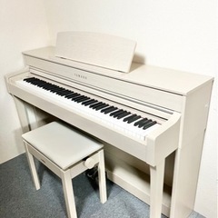 【取引中】YAMAHA 電子ピアノ 木製鍵盤 CLP-645WA...