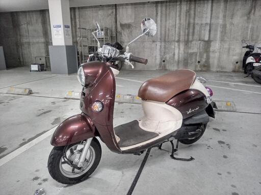 【配送可能＆自賠責付き】ヤマハ　ビーノ　ブラウン　SA37J　原付　50cc　バイク　スクーター