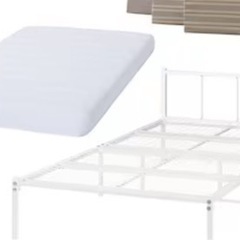 【ネット決済】シングルマットレス　ベッドフレーム　ニトリ寝具