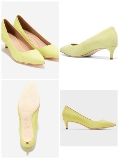 COLE HAAN イエローパンプス　定価40,000円