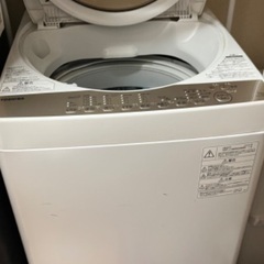 【受付終了】洗濯機(東芝AW7G8／6kg)