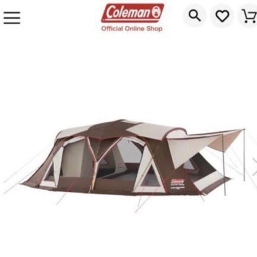 新品　コールマン　　Coleman 4Sワイド2ルームコクーンⅢ
