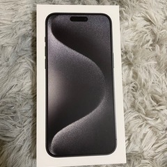 【ネット決済・配送可】iPhone15ProMAX ブラックチタ...