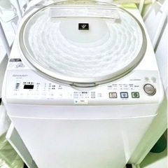 【受付終了】SHARP ES-TX910 乾燥機能付き洗濯機＋ラ...