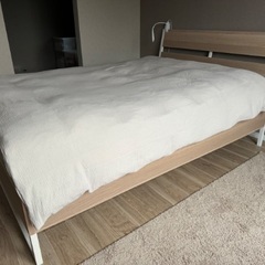 IKEA ベッドフレーム セミダブル