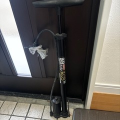 自転車の空気入れ