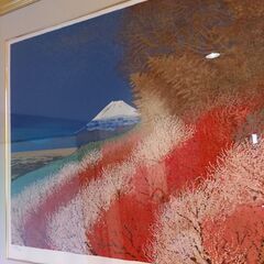 絵画、平松 礼二 (シルクスクリーン)