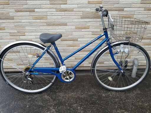 中古自転車 6段変速 27インチ ブロックダイナモ  軽整備済み 防犯登録対応 町田市 相模原市 MM143
