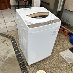 TOSHIBA   洗濯機　　2019年製