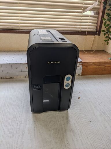 コクヨ シュレッダー AMKPS-X80 投入口シャッター付き 静音設計 引出式