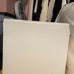 IKEAホワイト収納ボックス