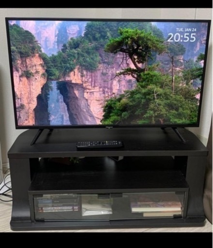 【40型テレビ】Hisense 40H38E.オマケのテレビ台