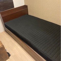 家具 ベッド シングルベッド