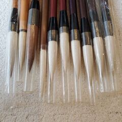 習字　毛筆　筆　10本セット