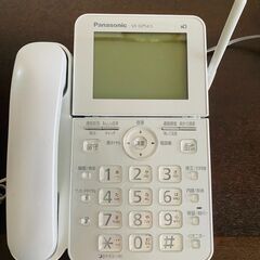 【美品】 パナソニック(Panasonic) 電話機・親機