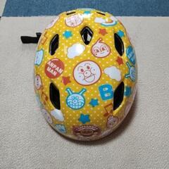 ほぼ新品！アンパンマン自転車幼児ヘルメット