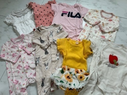 ベビー服80サイズまとめ売り 春秋冬服まとめ売り 女の子 80センチ ☆80