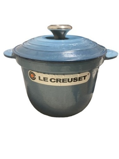 LE CREUSET ココット・エブリィ 18 ホーロー鍋 コースタルブルー