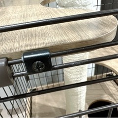 アイリスオーヤマ キャットタワー ケージ・収納付  スリムタイプ