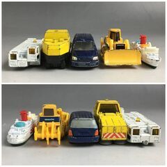 🔷🔶🔷ut21/89 トミカ ミニカー まとめて　11点 /lion bus/ana/towing tractor/救急車/動物輸送トラック/ブルドーザー/その他 レトロ〇🔷🔶🔷