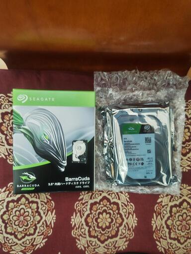 (決まりました)SEAGATE BARRACUDA 3.5インチ内蔵8TB HDD 新品
