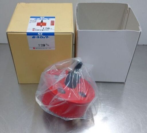 未使用品 大見工業 SL120m/m三角軸ホールカッター SL-120