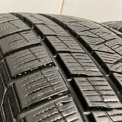 【PIRELLI ICE ASIMMETRICO PLUS 215/65R16】スタッドレス【STRANGER 16インチ 6.5J5HPCD114.3+39】19年製 バリ溝 アルファード等　(TB034) クレジットカード QRコード決済可能