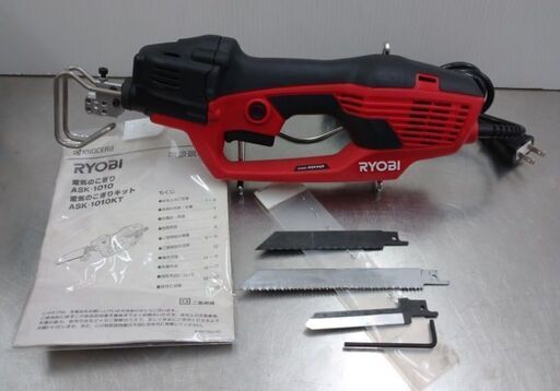 中古品 京セラ RYOBI 電気のこぎり ASK-1010 2019年製