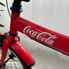 コカコーラ　限定折りたたみ自転車