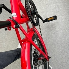 コカコーラ　限定折りたたみ自転車