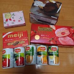 決まりました☺️チョコレートとジュース