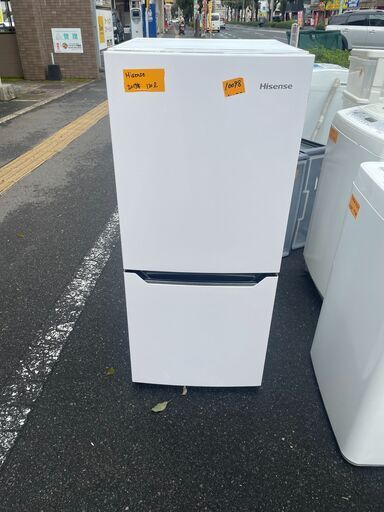 リサイクルショップどりーむ荒田店 No10098 冷蔵庫　２ドア　新生活に♪　ハイセンス　１３０L　２０１９年製　状態奇麗です♪